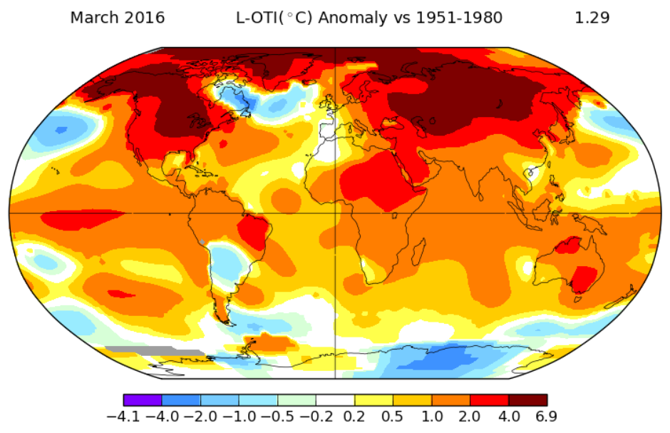 Las temperaturas registran en marzo un nuevo récord histórico El
