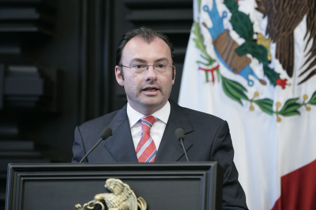 El secretario de Hacienda mexicano, Luis Videgaray.