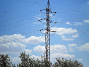 Línea eléctrica de alta tensión. FOTO: Iberdrola