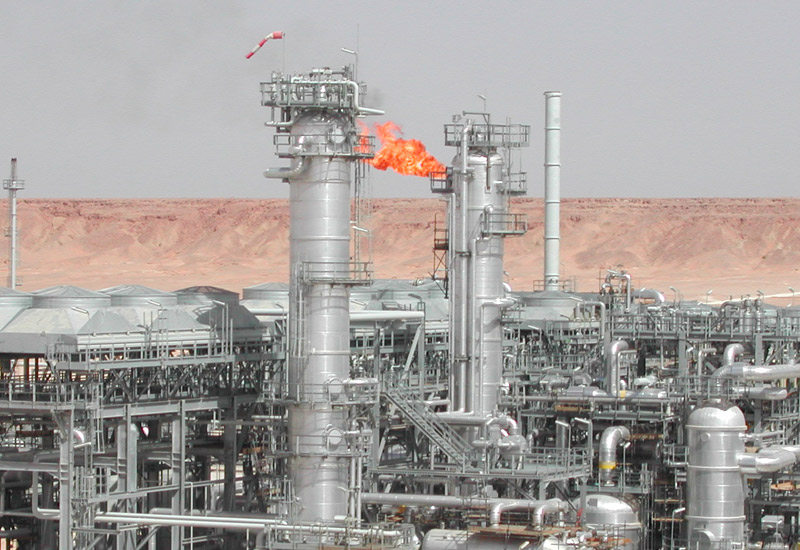 Planta de gas en Argelia. FOTO: Sonatrach