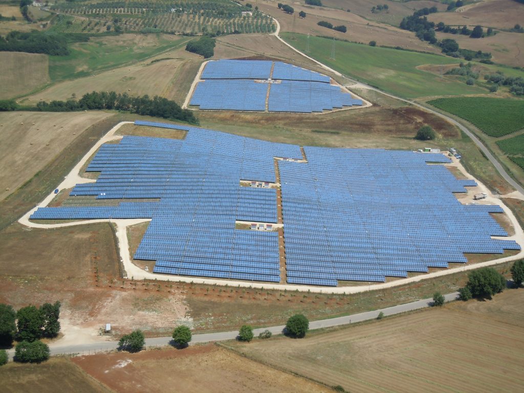 Planta solar fotovoltaica de Fotowatio. FOTO: FRV