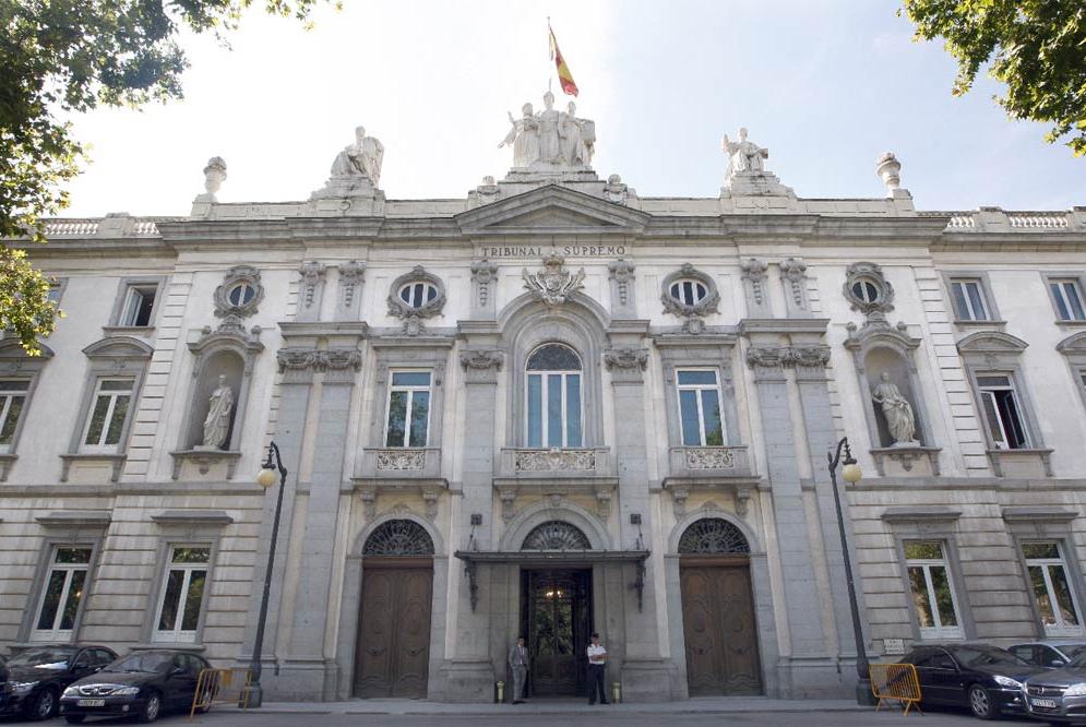 Fachada del Tribunal Supremo en Madrid. FOTO: CGPJ