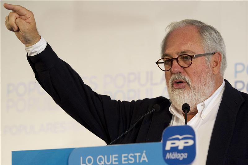 El exministro español Miguel Arias Cañete será el nuevo comisario de Energía y Acción sobre el Cambio Climático de la EU. FOTO: EFE.