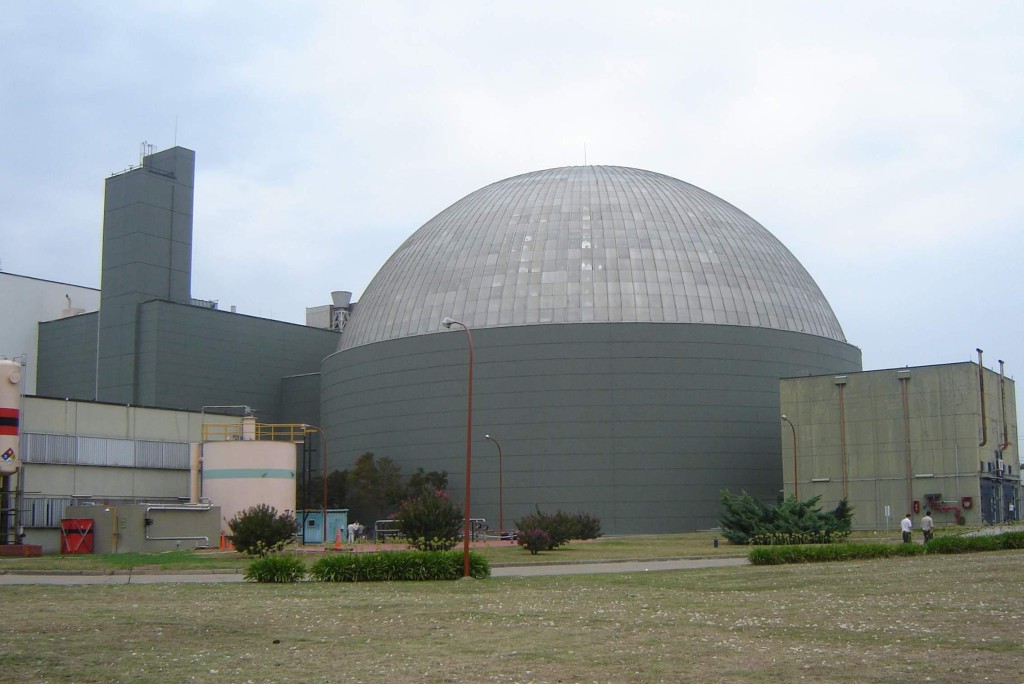 Central nuclear argentina de Atucha II.