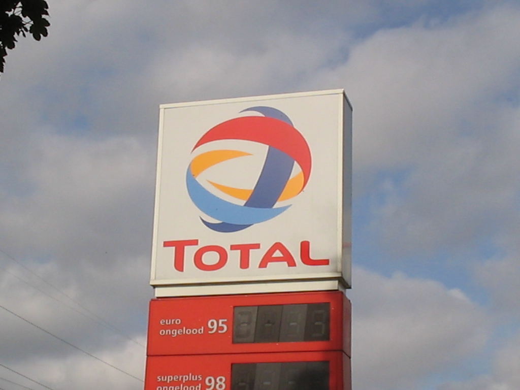 Logotipo de la petrolera francesa. FOTO: Total