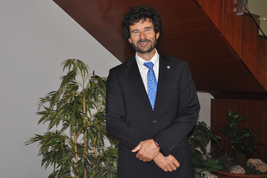 Eduardo Balguería, director del Instituto Oceanográfico.