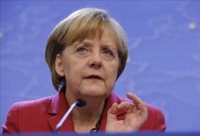 La canciller alemana, Angela Merkel es optimista sobre el acuerdo definitivo entre Rusia y Ucrania. FOTO: EFE