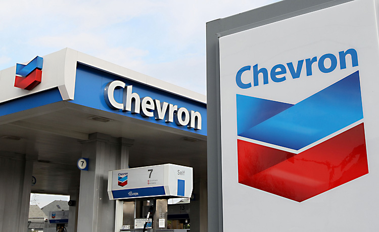Gasolinera de Chevron, la segunda petrolera de EEUU. FOTO: Chevron