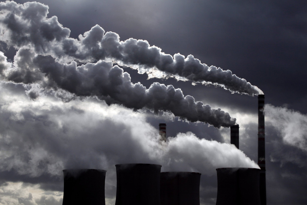 El carbón supone el 43,9% de las emisiones mundiales de CO2. 