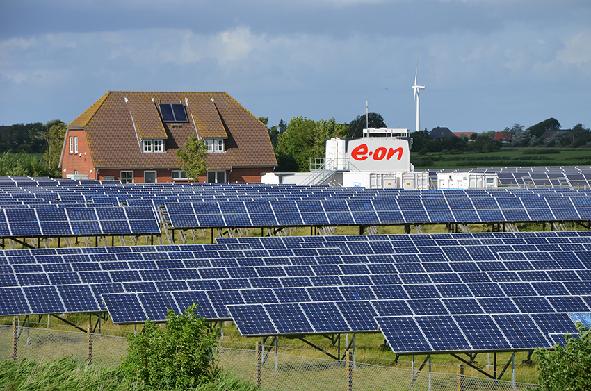 Parque fotovoltaico de la alemana E.ON. FOTO: E.ON