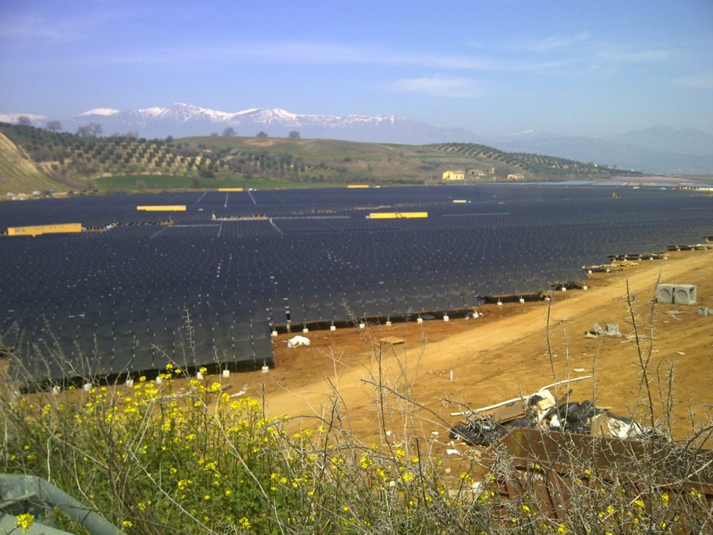 Parque fotovoltaico de Enel Green Power. FOTO: EGP.