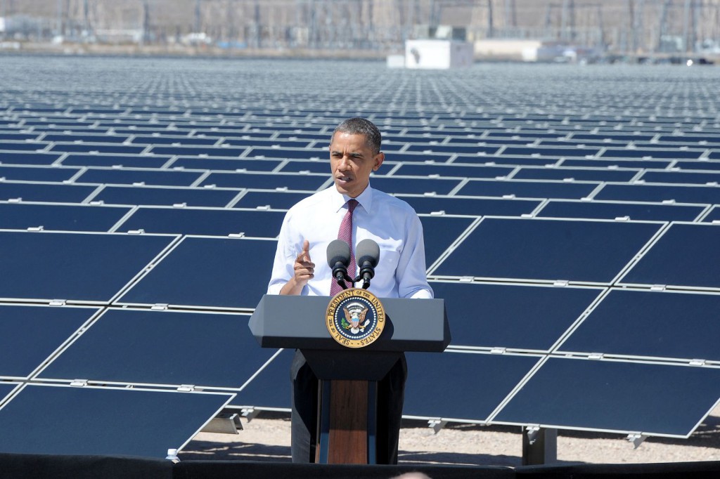 Obama apuesta por las renovables,el gas y la eficiencia para reducir las emisiones de CO2. 