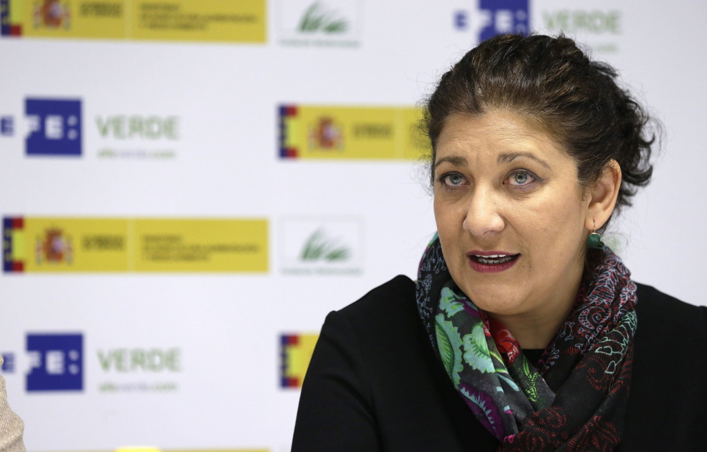 La directora de la Oficina Española de Cambio Climático, Susana Magro. FOTO: EFE.