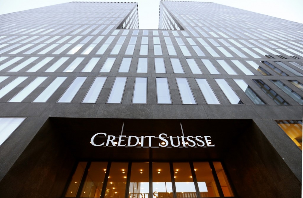 Fachada de una de las sedes de Credit Suisse.