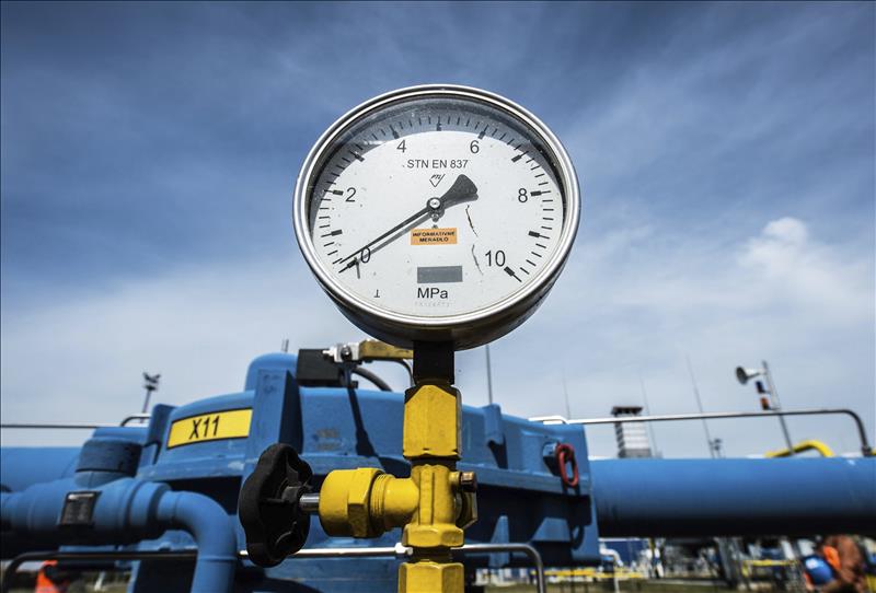 Instalación gasística de Gazprom. FOTO EFE