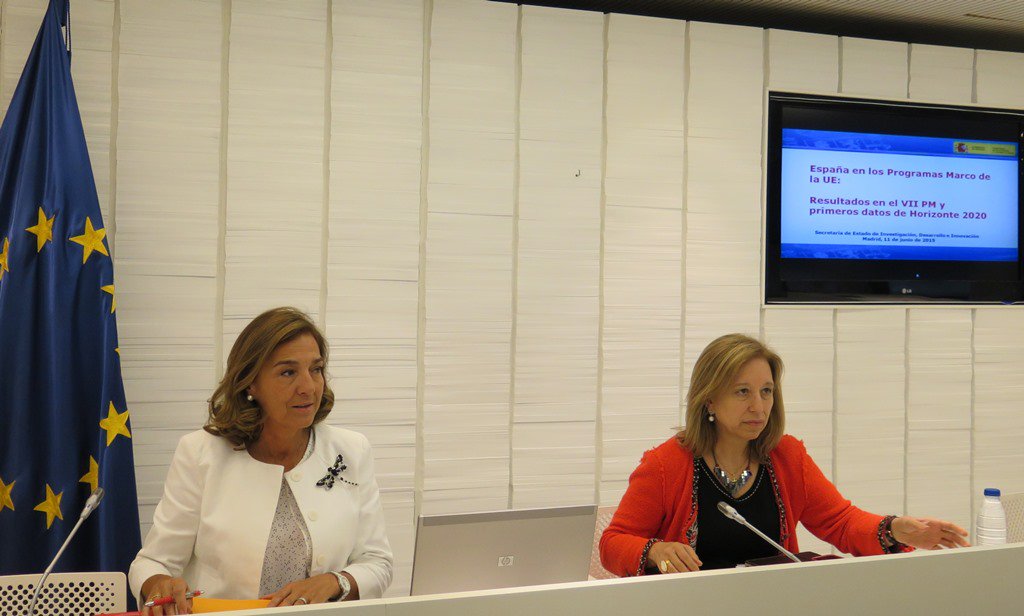 Carmen Vela, a la izquierda, dirige la política en innovación en España. FOTO: Mineco.