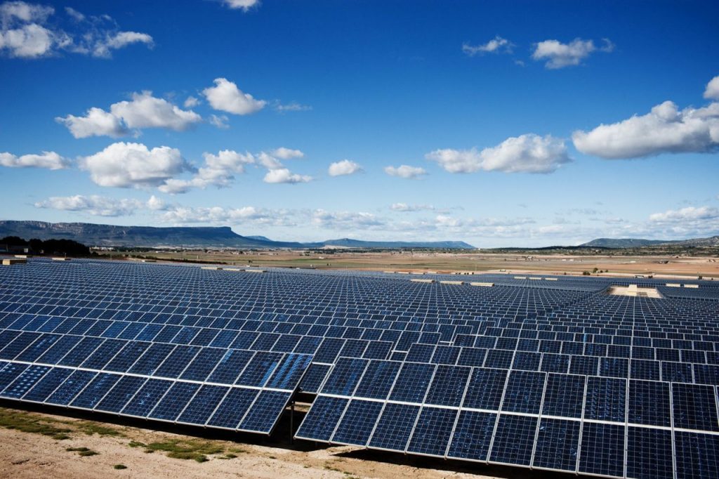 Planta fotovoltaica de REC Solar en Alicante.
