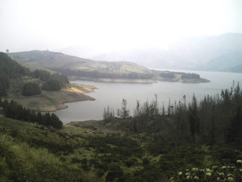 Laguna Coraní que surtirá de agua a la central Banda Azul.