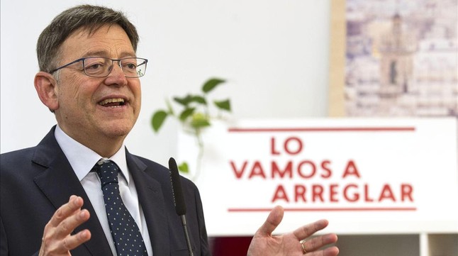 El presidente de la Comunidad Valenciana, Ximo Puig. FOTO: EFE.
