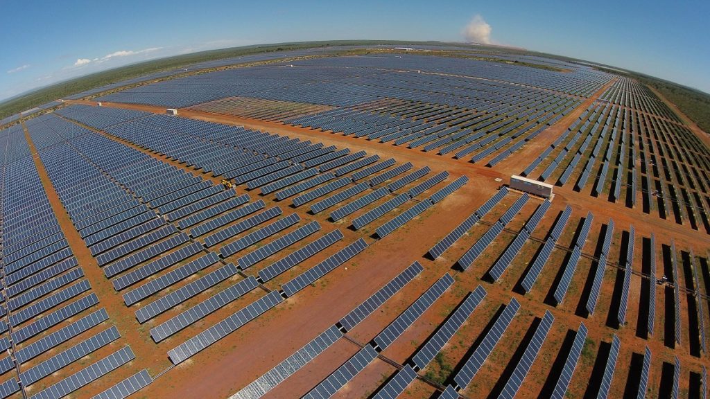 Planta fotovoltaica de Sishen, en Sudáfrica.
