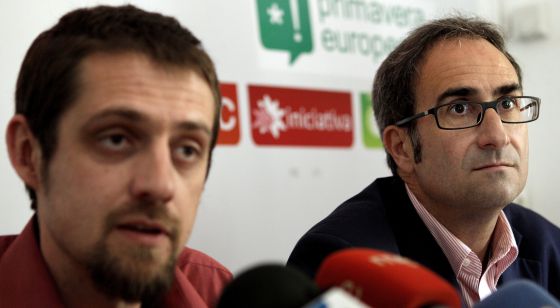 Florent Marcellesi y Jordi Sebastiá.