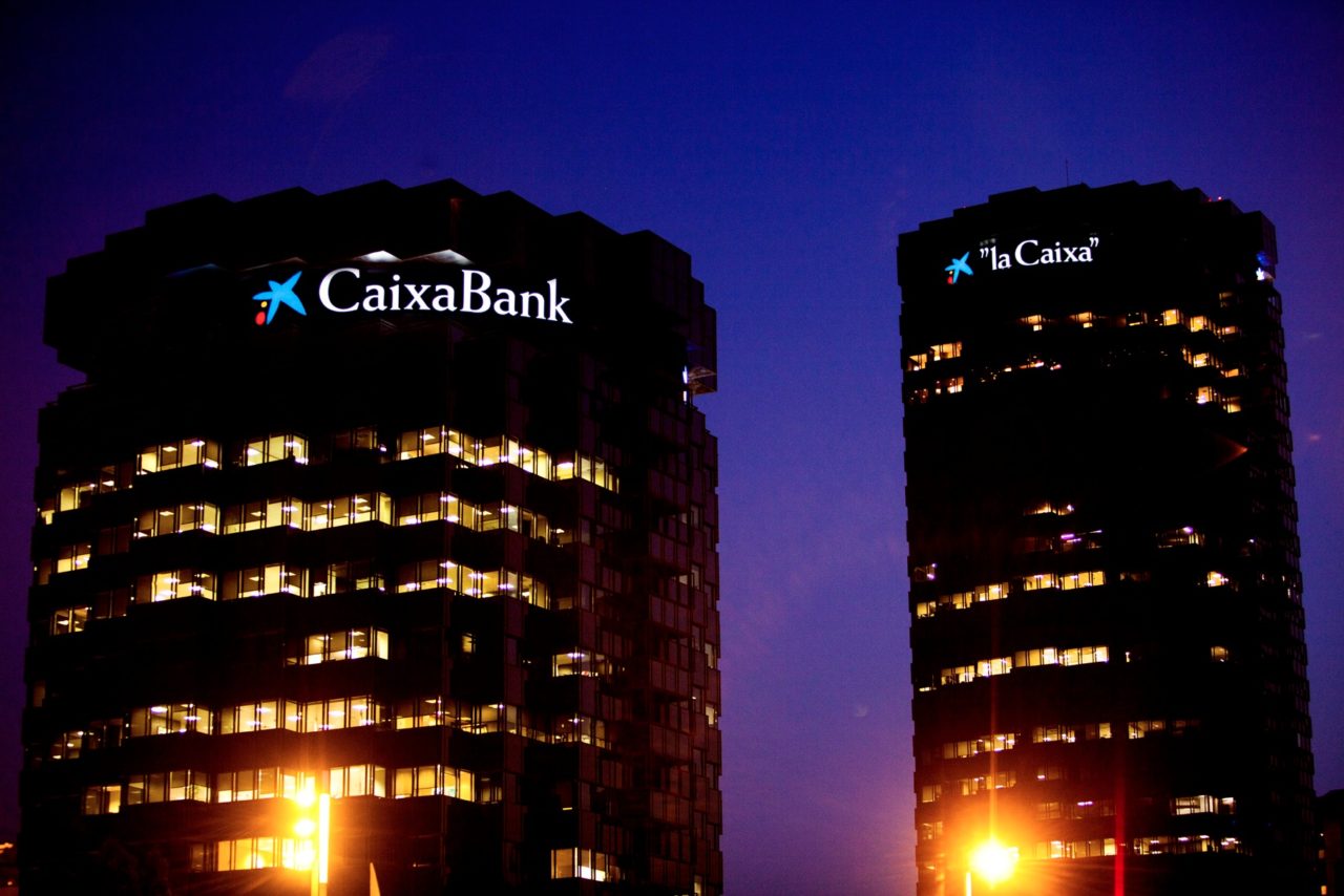 Oficinas centrales de CaixaBank en Madrid.