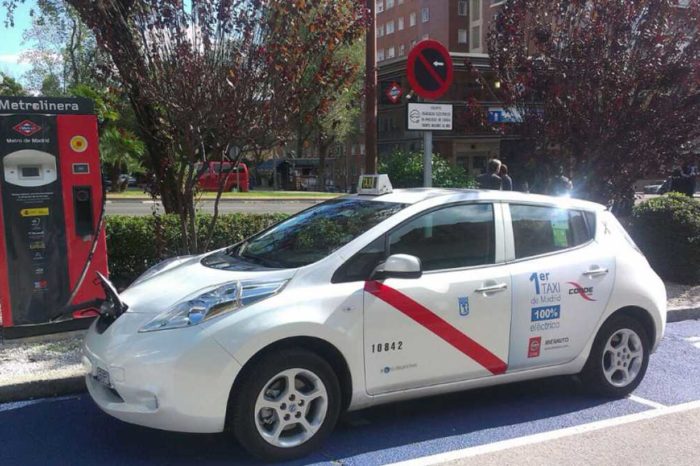El 100% de los taxis de Madrid son 'sostenibles'