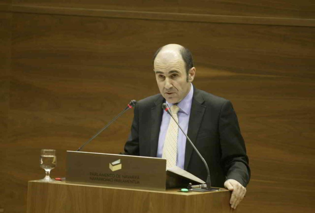 Manu Ayerdi, vicepreside nte del Gobierno de Navarra.