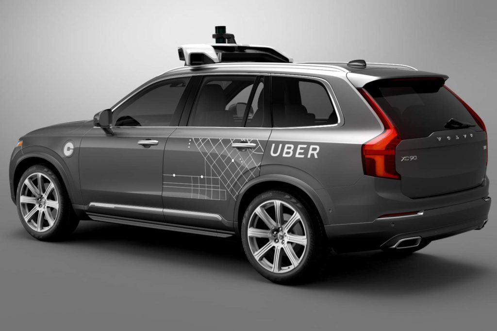 Volvo Uber autonomo