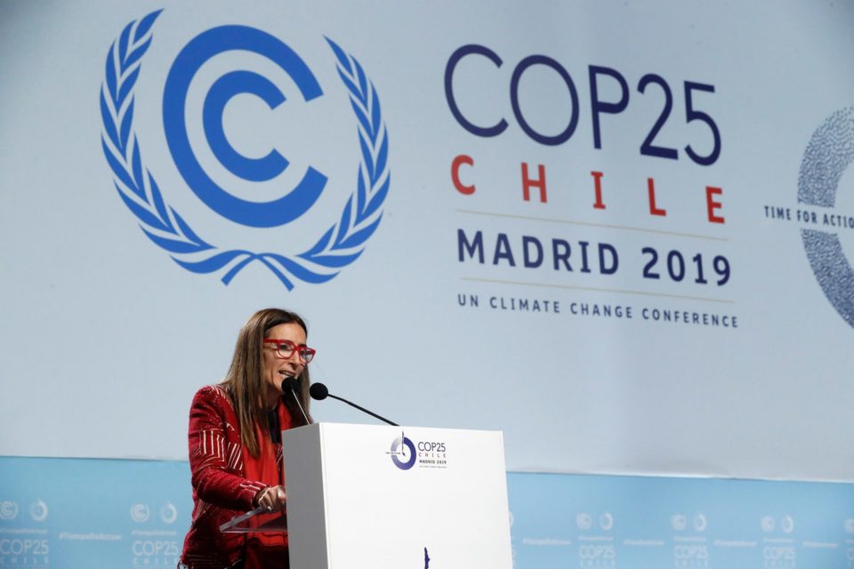 La presidenta de la COP25, la chilena Carolina Schmidt tras concluir la Cumbre del Clima: "Necesitamos actuar con mayor ambición"