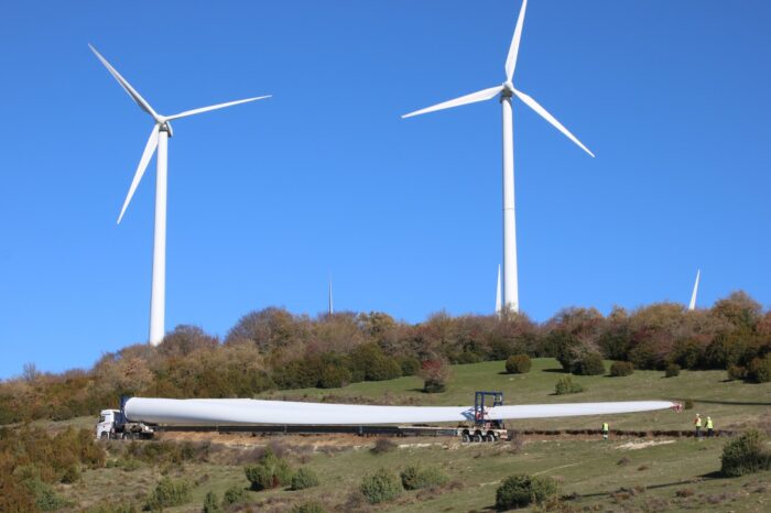 Siemens Gamesa inicia la instalación de la turbina 'onshore' más potente del mundo en Navarra