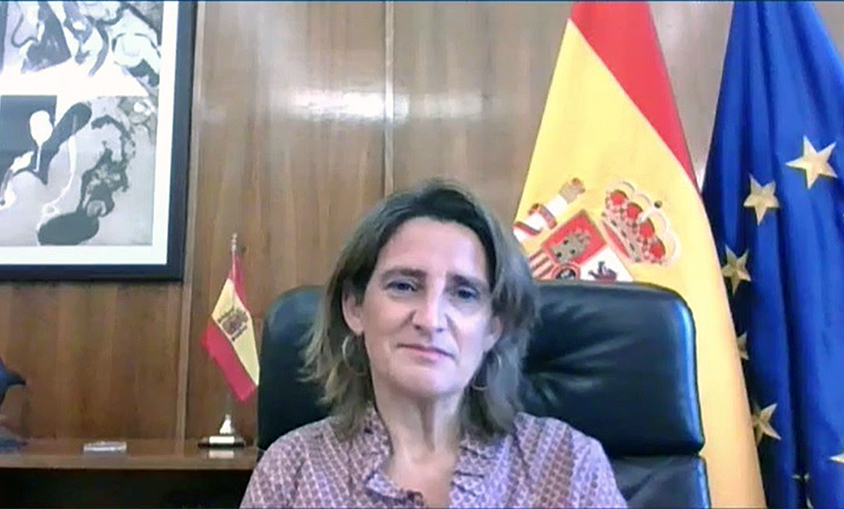 ministra para la Transición Ecológica y el Reto Demográfico, Teresa Ribera,