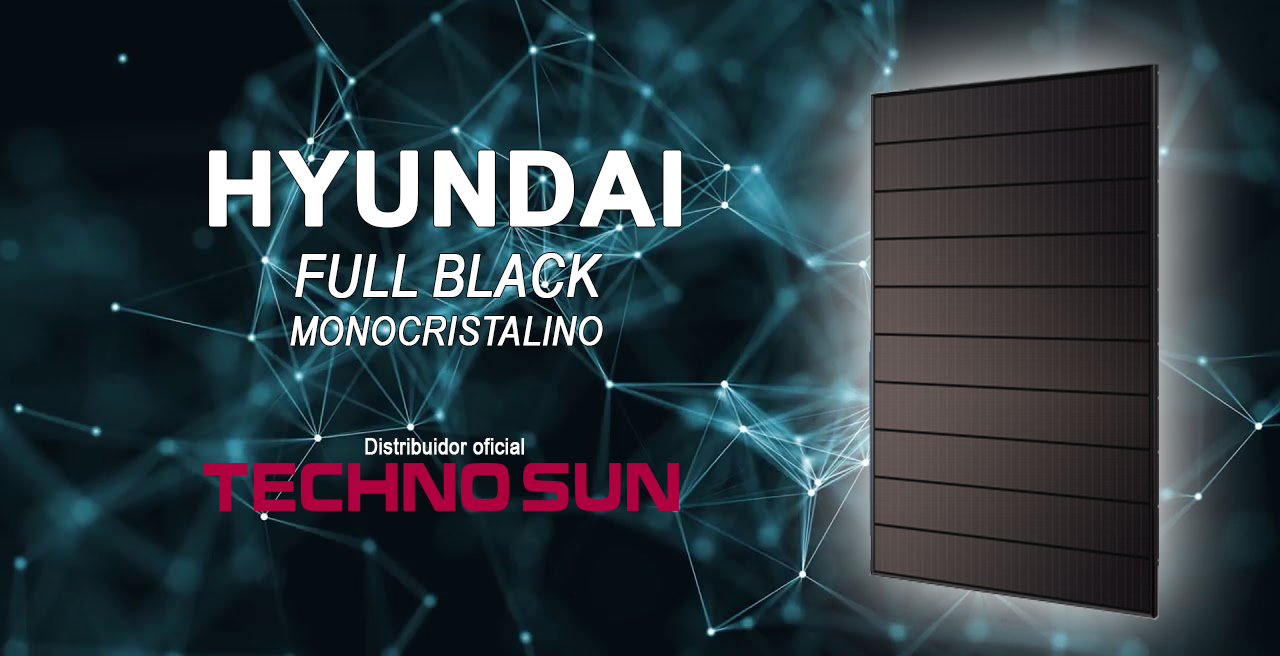 Llegan a España los paneles solares totalmente negros de mano de Hyundai y Techno Sun- El Periódico de la Energía
