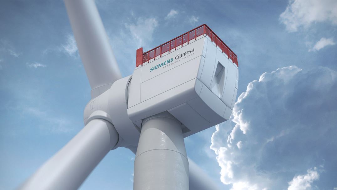 Turbina de 14 MW de Siemens Gamesa. FOTO: Siemens Gamesa