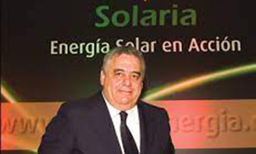 El consejero delegado de Solaria, Arturo Díaz-Tejeiro