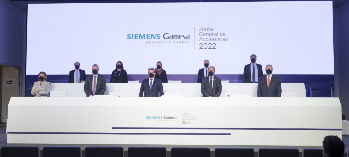 La junta general ordinaria de accionistas de Siemens Gamesa. FOTOS: Siemens Gamesa