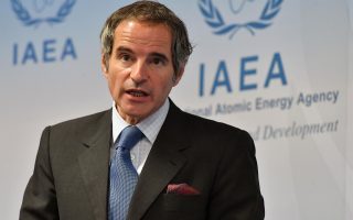 El director general del Organismo Internacional de la Energía Atómica (OIEA), Rafael Grossi