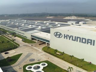 Planta de vehículos eléctricos de Hyundai en Indonesia. FOTO: Hyundai