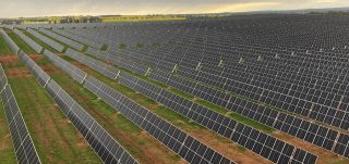 Planta fotovoltaica Sebastopol, en Australia, del grupo FRV Australia. FOTO: FRV Australia