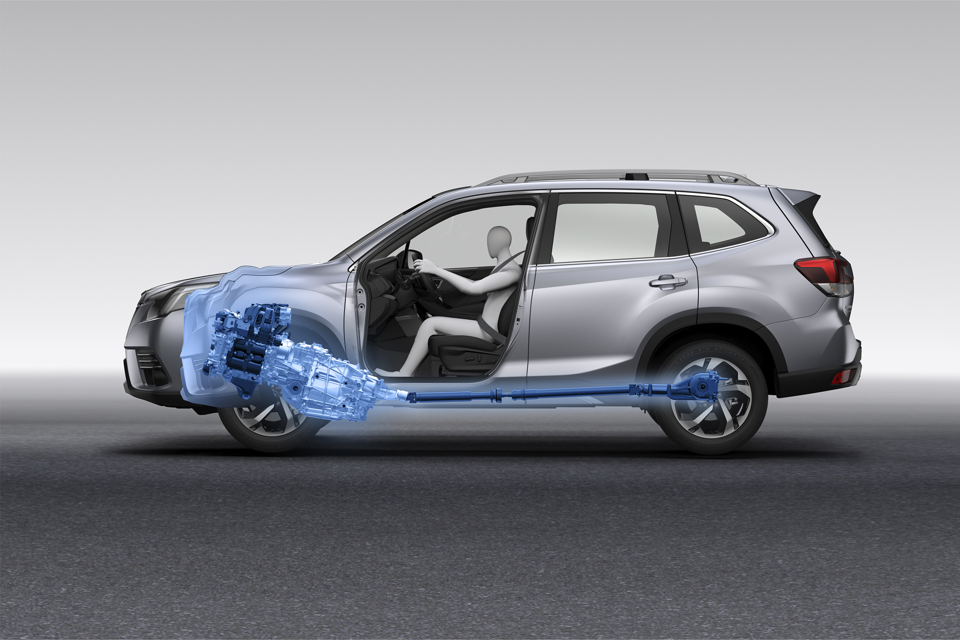 Subaru Forester Hybrid 2022 sistema híbrido