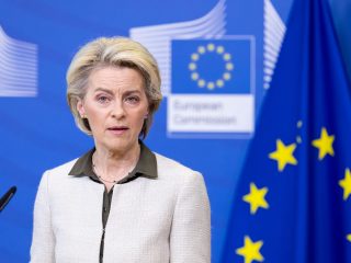La presidenta de la Comisión Europea, Ursula von der Leyen. FOTO: Xavier Lejeune/European Commissi / DPA