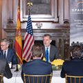 Su Majestad el Rey reunido con Pedro Azagra, CEO de Avangrid (filial de Iberdrola en EEUU), y con otros miembros de la Cámara de Comercio España-EEUU. FOTO: Iberdrola