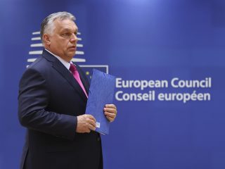 Víktor Orbán, presidente de Hungría, el Consejo Europeo. FOTO: CE