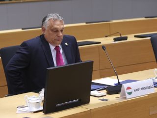 El primer ministro de Hungría, Viktor Orbán, en el Consejo Europeo. FOTO: CE