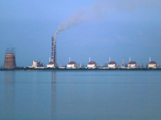 La central nuclear de Zaporiyia.