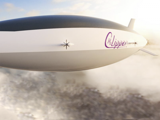 Un dirigible de hidrógeno de H2 Clipper. FOTO: H2 Clipper