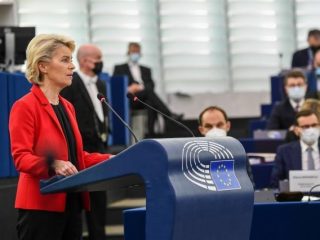 La presidente de la Comisión Europea (CE), Ursula von der Leyen. FOTO: Comisión Europea