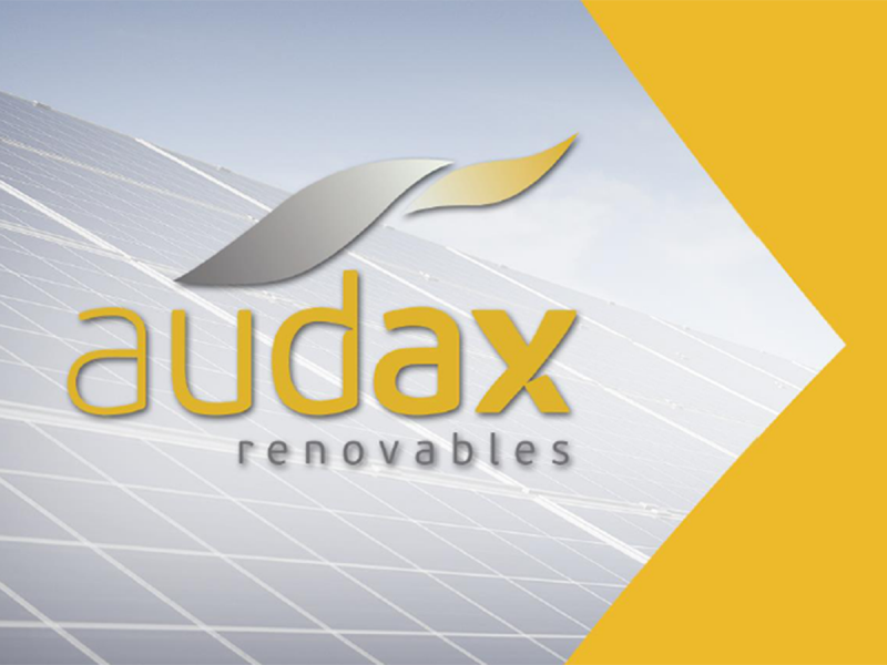 Logo Audax Renovables. FOTO: Audax Renovables