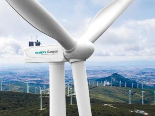 Turbina eólica de Siemens Gamesa. FOTO: Siemens Gamesa