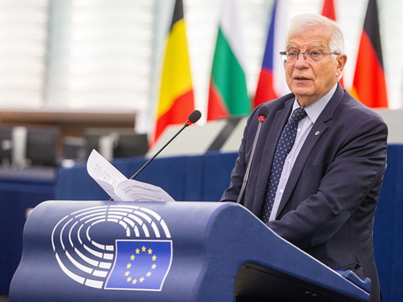 El alto representante de la Unión Europea (UE) para Asuntos Exteriores y Política de Seguridad, Josep Borrell.